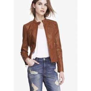 Express Vegan Leather Jacket